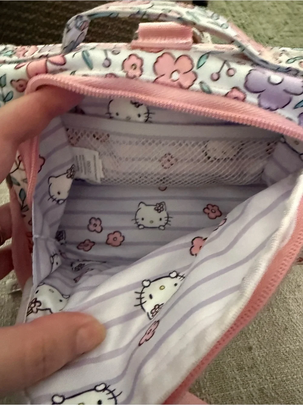 Jujube Hello kitty mini bff floral crossbody